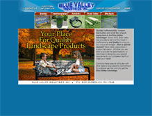 Tablet Screenshot of bluevalleyind.com